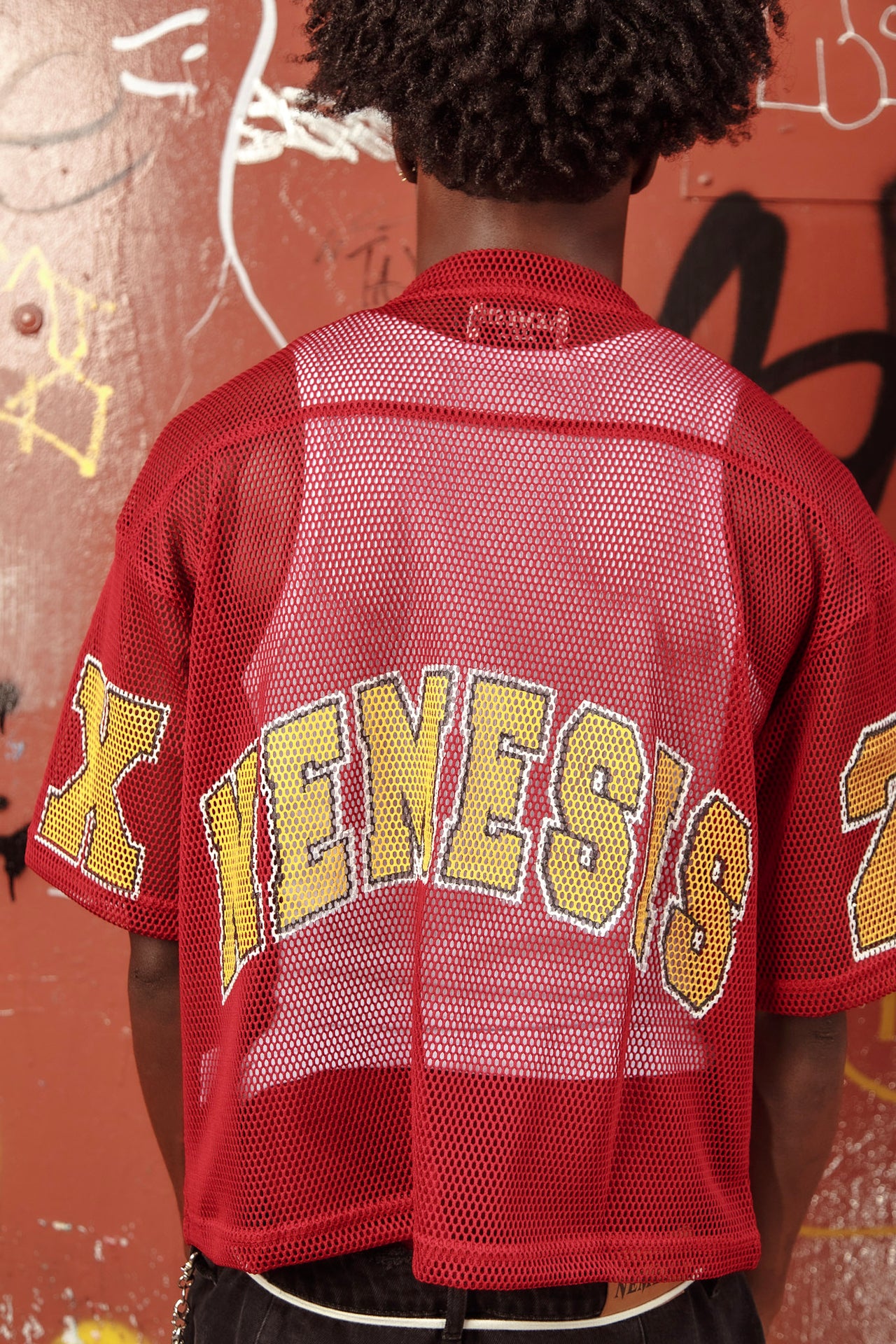 PRACTICE JERSEY #002 (RED/ MUSTARD)
