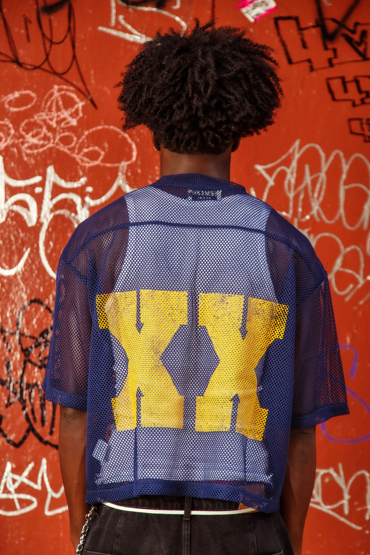 PRACTICE JERSEY #001 (NAVY/ MUSTARD)