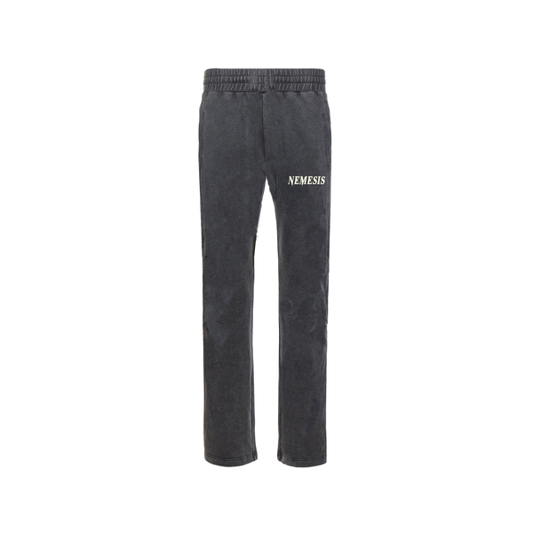 ZIP TERRYPANTS CHARCOAL - NEMESIS CLO